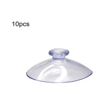 10 Adet Vakum Güçlü Vantuz Kaymaz Suckers Pedleri Cam Masa Enayi Pedleri 20mm Şeffaf
