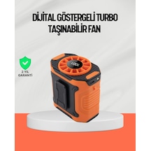 Mey İthalat Usb Şarjlı Güçlü Hız Ayarlı El Ve Bel Fanı