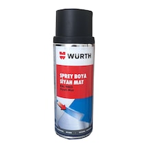Würth Sprey Tampon Boyası Siyah Mat 400 Ml N11.781