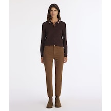 Yargıcı Slim Normal Bel Pantolon 25kkpn3068x 003 Kahverengi