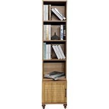 Pera Wood Komodin Ve Kitaplık Set Riviera Renk Mdf Gürgen Ağacı Ayaklar Diğer