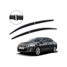 Citroen C-Elysee Krom Çıtalı Cam Rüzgarlığı 2012-