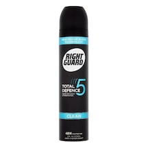 Right Guard Total Defence 5 Clean Erkek Sprey Deodorant 250 ML