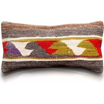 Vintage Kilimli Yastık Kılıfı Pllwrec2459 - 30x60