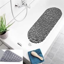 HomeCare J.Stone Design GRİ 33 Vantuzlu  Banyo Duş Kaydırmaz Pasp