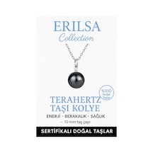 Erilsa Sertifikalı Terahertz Taşı Kolye Zihinsel Berraklık Titreşim Taşı Çok Renkli