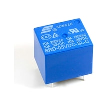Songle 250v 10a Srd-05vdc-sl-c 5v Dc Röle 5 Pin Pcb Montaj Tip 220v No Nc Güç Rölesi Spdt Lamba Motor Vana 1