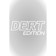 Dert Edition Oto Sticker Araba Cam Sticker Beyaz 30 X 12 Cm