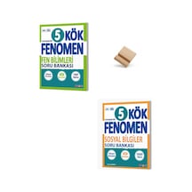 Fenomen 5. Sınıf Maarif Fen Bilimleri Ve Sosyal Bilgiler Kök Soru Bankası + Telefon Standı