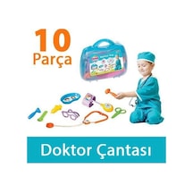 Dede Oyuncak Candy Doktor Çantası Steteskop Çocuk Eğitici Oyun Seti Doktorculuk
