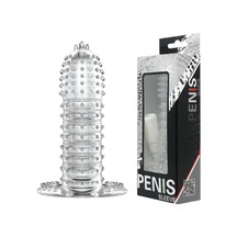 Hızlı Express Baile Silikon Uzatmalı Penis Kılıfı Klitoris Temaslı Dildo