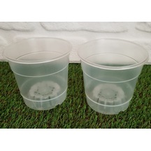 Orkide Saksısı 10 Adet 0,7Lt Orkide Üretim Saksısı Tabaksız Saksı