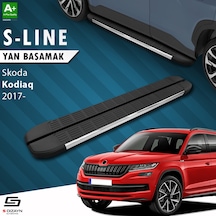 S-dizayn Skoda Kodiaq S-line Krom Yan Basamak 193 Cm 2017 Üzeri
