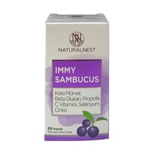 Naturalnest Immy Sambucus 20 Kapsül