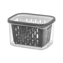 2 Adet Akay Süzgeçli Fresh Saklama Kabı Ak511 1.6 Lt Çok Renkli
