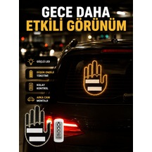 Lexroo A Kalite Uzaktan Kumandalı Led Park Uyarı Işığı El Figürlü Diğer