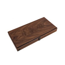 Eko Tavla Damasız Ceviz-49x25x7 Cm-motif Ortada