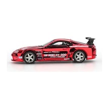 1/64 Model Araç Supra A80 Top Secret Gt-300 Top Secret Red Chrome