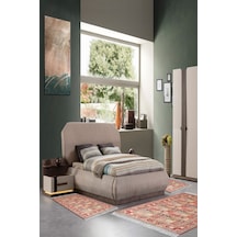 Eko Trend Djt Yıkanabilir Kaymaz Taban 3 Lü Yatak Odası Takımı M12295 Persian Bordo