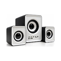 Fm Radyolu Bluetooth Masaüstü Hoparlör Seti