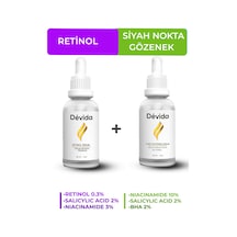 Retinol + Gözenek Ve Siyah Nokta Önleyici 2'li Bakım Seti