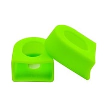 Xbyc 0056 Bisiklet Aynakol Pedal Kolu Koruyucu Silikon Pvc Koruyucu Yeşil