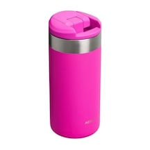 The Transit Mug Termos Bardak, 0.35 L, Violet Blossom 4 Saat Dayanır. Sıcak - 6 Saat. Soğuk - Bulaşık Makinesinde Yıkanabilir - Sızdırmaz - Bardak Tutucu Uyumlu Açık Beyaz