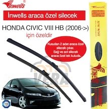 Honda Cıvıc VIII Hb 2006- İnwells Araca Özel Silecek Takımı In