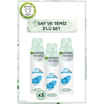 Mineral Saf&temiz Sprey Deodorant 3'lü Set