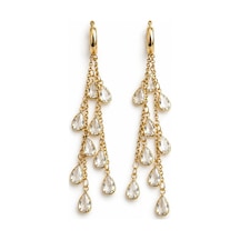 Çelik Taşlı Küpe Gold 60628823