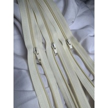 Tip10 Fermuar Krem 5 Adet 48cm