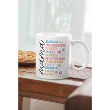 İspanyolca Anne Quotes Baskılı Anneler Günü Doğum Günü Anneye Hediye Kupa Bardak Beyaz