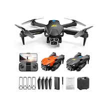 Çift Kamera Ve Bataryalı Drone Uzaktan Kumandalı App Destekli Quadcopter Tek Tuş İle İniş Kalkış