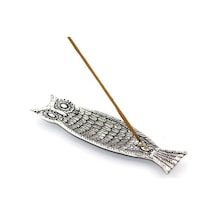 Metal Kayık Baykuş Tasarımı Tütsülük Model 1