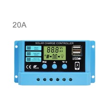 Sones 20a Solar Şarj Kontrol Cihazı 12v / 24v Lityum Kurşun-asit Akü Şarj Deşarj Pv Kontrol Cihazı