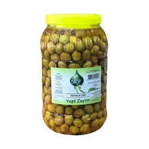 Drop Edremit Yeşil Çizik Zeytin Pet 2 KG