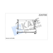 Motor - 16 - Su Radyatörü Renault Fluence 1.5 - Almparca - Dcı