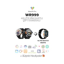 Wearfitpro Wr 999 4g Lite Sim Kartlı Çift Kameralı Yeni Nesil Özellikli Gb Yuvarlak Akıllı Saat Ultra Watch Wearfitpro Wr 999 4g Lite Sim Kartlı Çift Kameralı Yeni Nesil Özellikli Gb Yuvarlak Akıllı Saat Ultra Watch