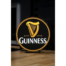 Guinness Tasarımlı Gece Lambası Çok Renkli