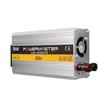 Nlb Ticaret Shopzum Pm-11148 12 Volt - 500 Watt Modıfıed Sınus Inverter 10-15v Arası-220v Ac Renkli