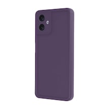 Samsung Galaxy Uyumlu, A06 Kılıf Viera Silikon - Mürdüm