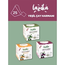 3'lü Set Yeşil Harman 3 37,5 G -yayla-portakal-yasemin,pla Poşet Yeşil Çay