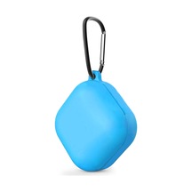 Microsonic Samsung Galaxy Buds 2 Pro Kılıf Askılı Mat Silikon Mavi