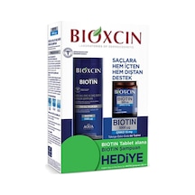 Biotin Şampuan 300 Ml + Biotin Ve Çinko İçeren Takviye Edici Gıda 60 Tablet Set