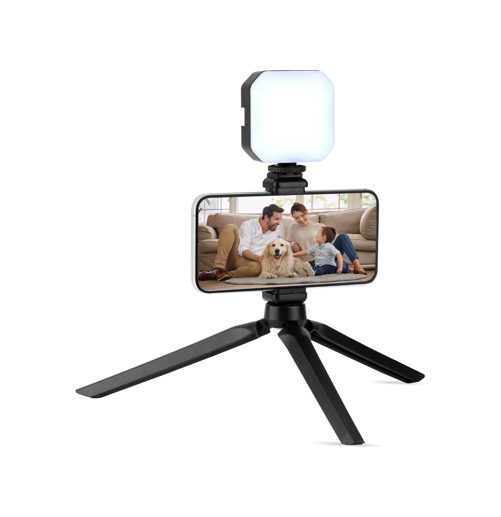 Polosmart Pbs142 Pilli Led Işıklı Tripod Siyah