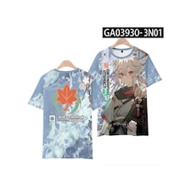 Snapbuy Yeni Oyun Anime Genshin Impact Hutao Yae Miko 3d Baskılı T-shirt Unisex Giyim Cosplay Teemultıerkek Multı