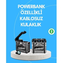Bay Şarj Kutulu Kablosuz Bluetooth Kulak İçi Spor Kulaklık Najmaddin