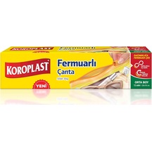 Orta Boy Fermuarlı Saklama Torbası 12'li Set, Kilitli Saklama Torbası 20x18 Cm, Bpa İçermez, Fermuarlı Saklama Poşeti, Kilitli Seyahat Maktaj Çantası, Kalemlik Eşya Düzenleyicisi Organizer