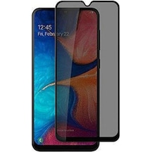 Samsung Uyumlu Galaxy A20 Hayalet Ekran Koruyucu Tam Kaplayan Gizli