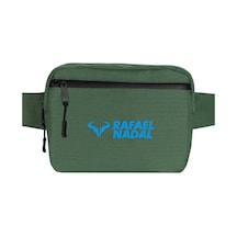 Rafael Nadal Blue Logo Text Yeşil Bel Çantası